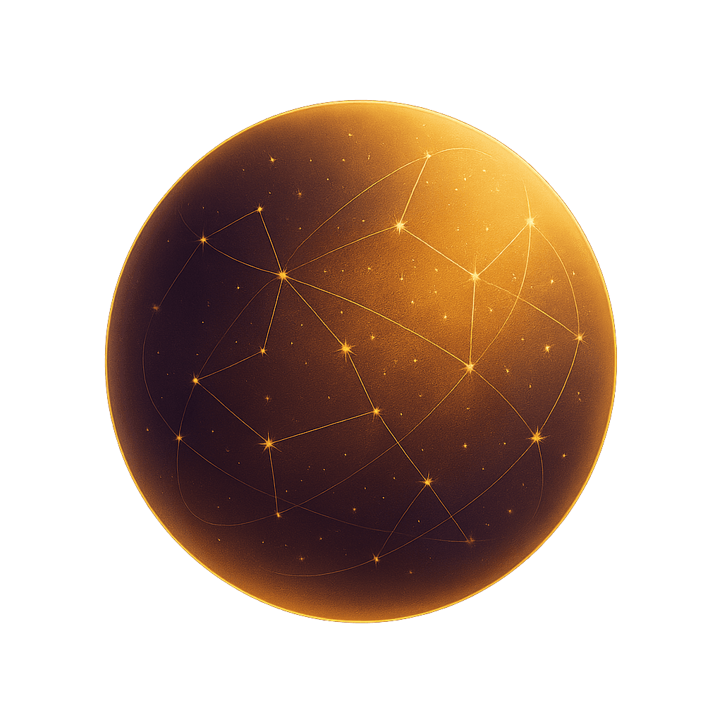 Planète décorative pour la section horoscope